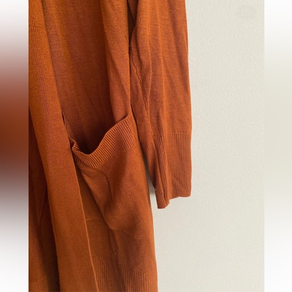 Banana Republic Orange Duster Cardigan - Picture 2 of 5